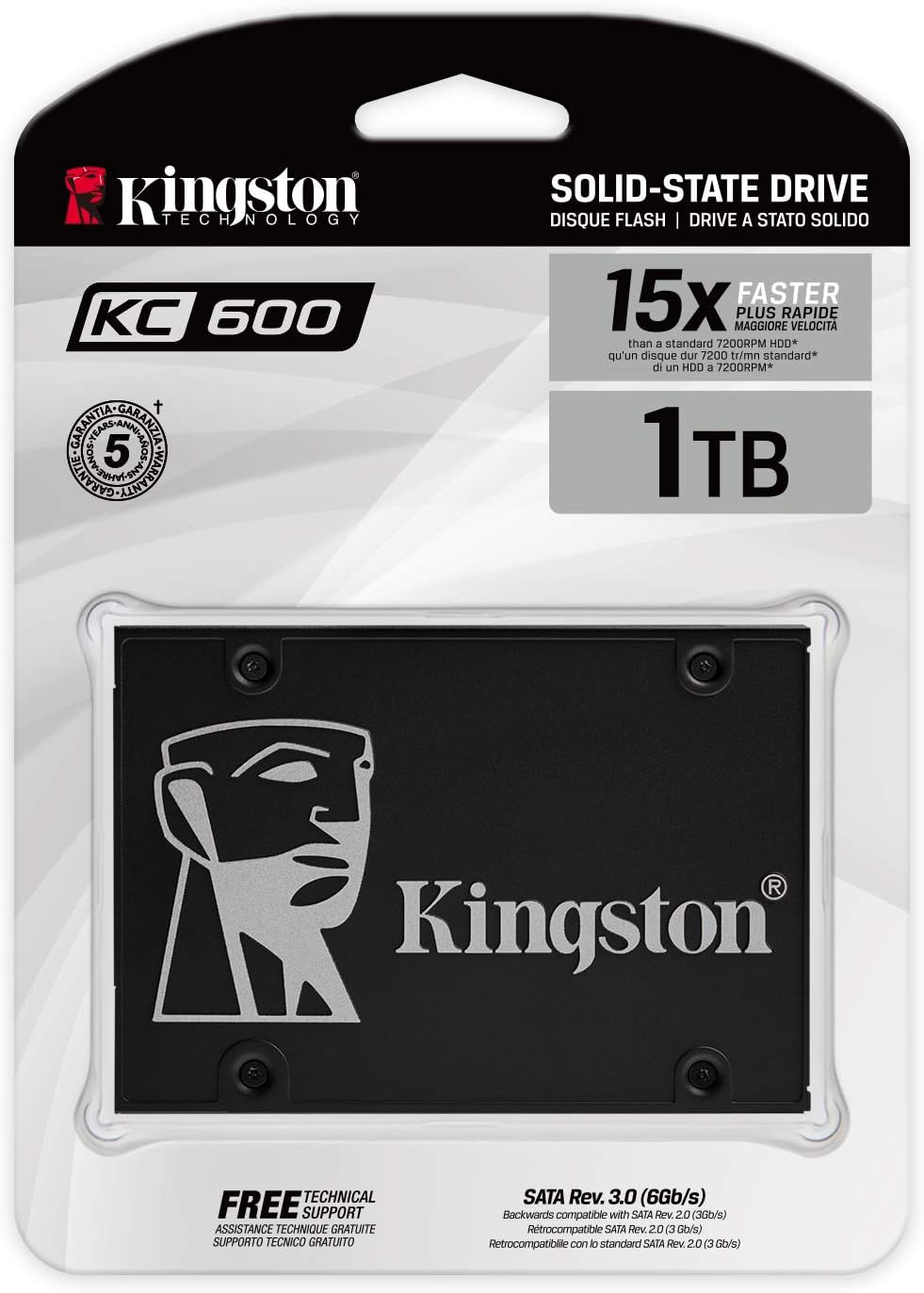 1 TB Solid State Drive - 2.5" Internal - SATA (SAT - Image 4